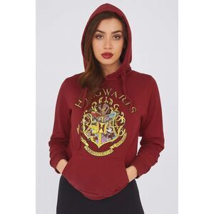 Harry Potter Hogwarts Hoodie Hooded Sweatshirt Pullover Size Small